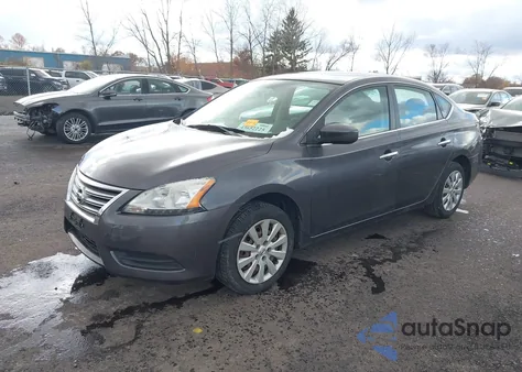 2014 Nissan Sentra Sv из США, поврежденный, VIN 3N1AB7AP3EL659643